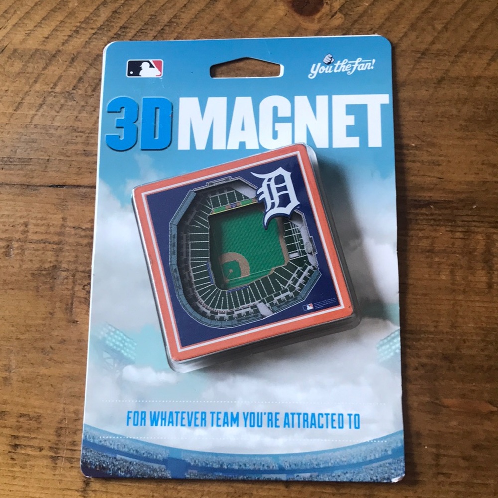 Detroit tigers MLB 3D magnet
